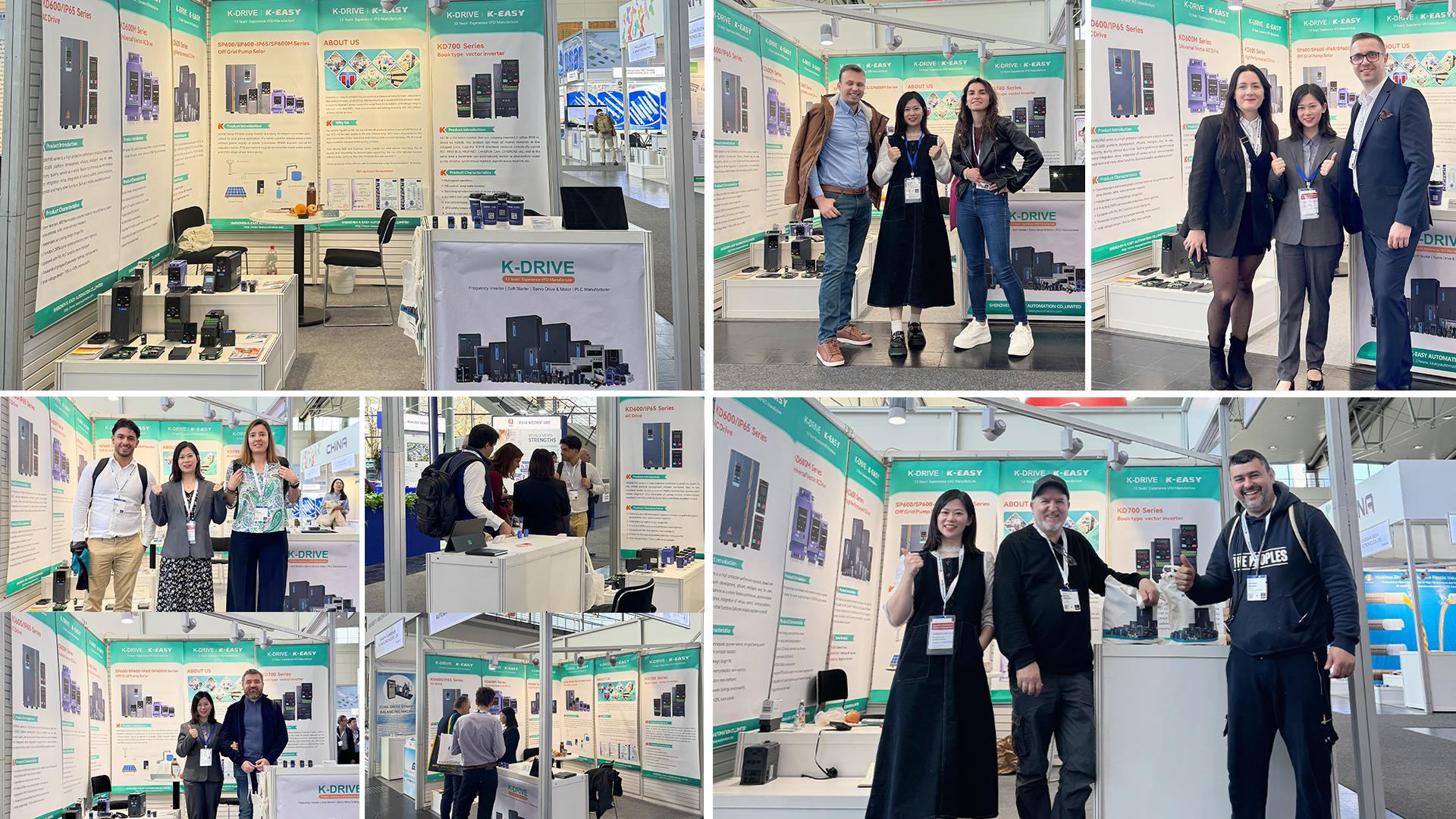 K-Drive KD700 series shines at Hannover Messe, achieving new market breakthrough