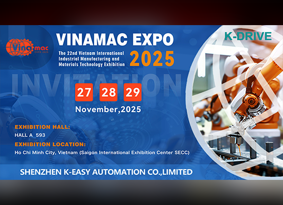 K-EASY Electric Exhibits at VINAMAC EXPO 2025 in Vietnam